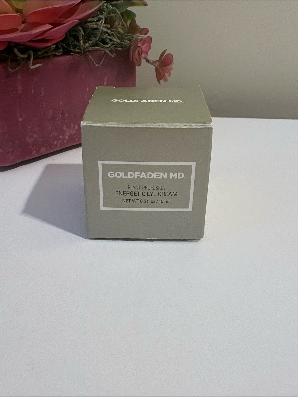 NEW Goldfaden MD Plant Profusion Energetic Eye Cream Full Size New .5oz/15ml